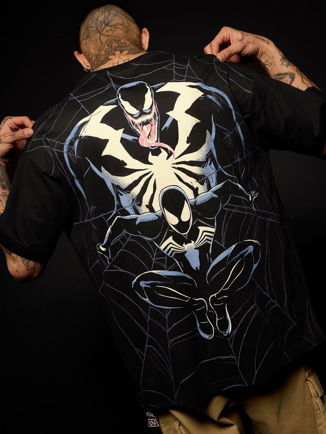 Venom Spiderman tshirt